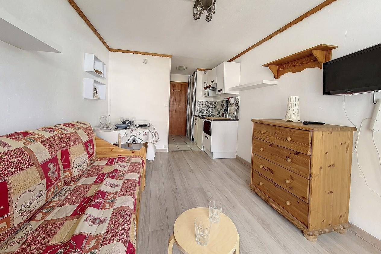 Appartement entier, La Résidence Oisans - Studio 2 personnes (36) in Les Menuires, Saint-Martin-de-Belleville