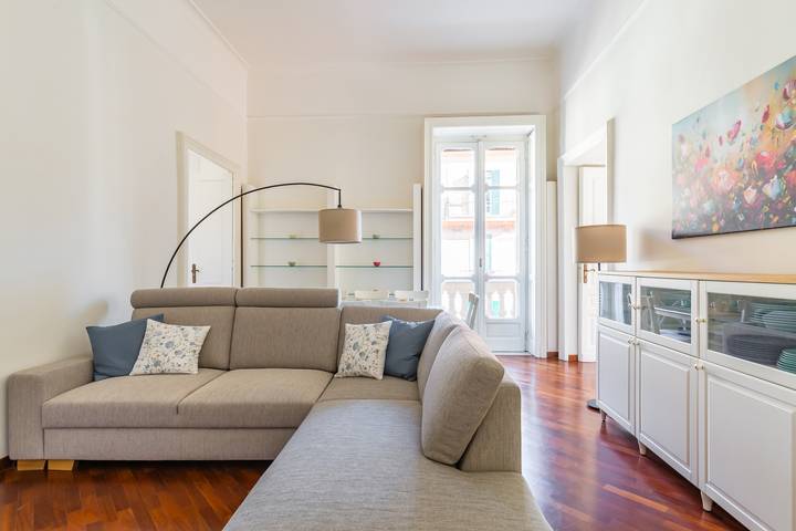 Apartamento de vacaciones para 8 personas, con Balcón en Nápoles