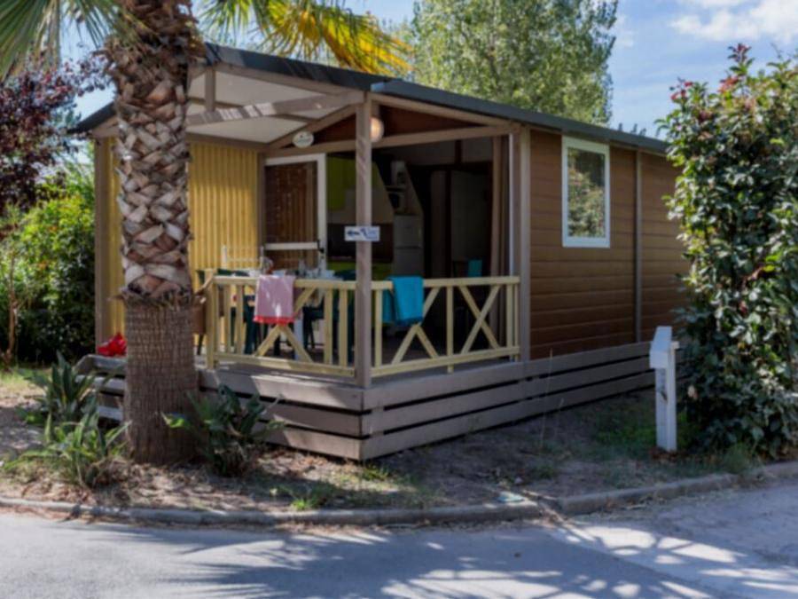 Camping l'Etoile de Mer - Chalet 4 personnes - Chalet Cocoon 4 personnes 2 chambres 25m² in Sérignan, Côte méditerranéenne (France)
