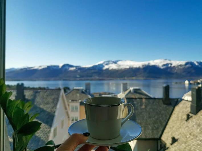 Ferienwohnung für 4 Personen, mit Balkon und Ausblick - 1