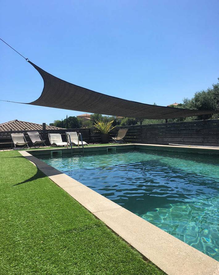 Gîte pour 4 personnes, avec piscine et jardin, animaux acceptés à La Palme - 2