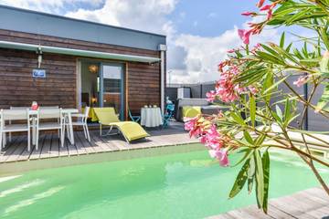 Chambre d’hôte pour 2 personnes, avec piscine ainsi que jacuzzi et terrasse dans le Tarn