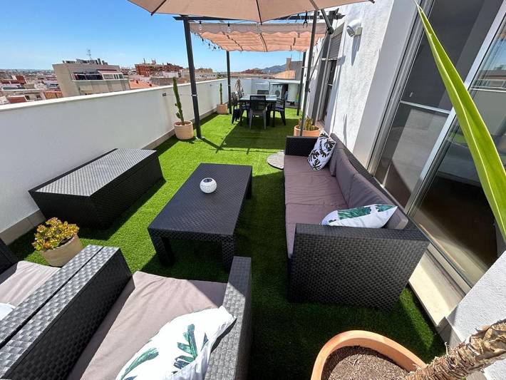 Gîte pour 4 personnes, avec jacuzzi et balcon à Amposta - 3