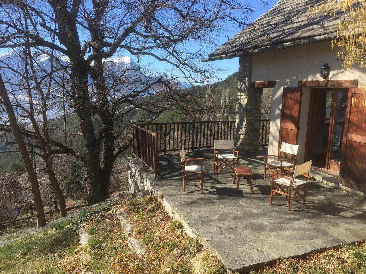 Magnifique maison en balcon sur la Durance in Embrun, Nationalpark Écrins