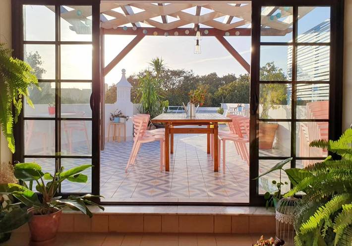 Maison d’hôte pour 2 personnes, avec terrasse à Faro