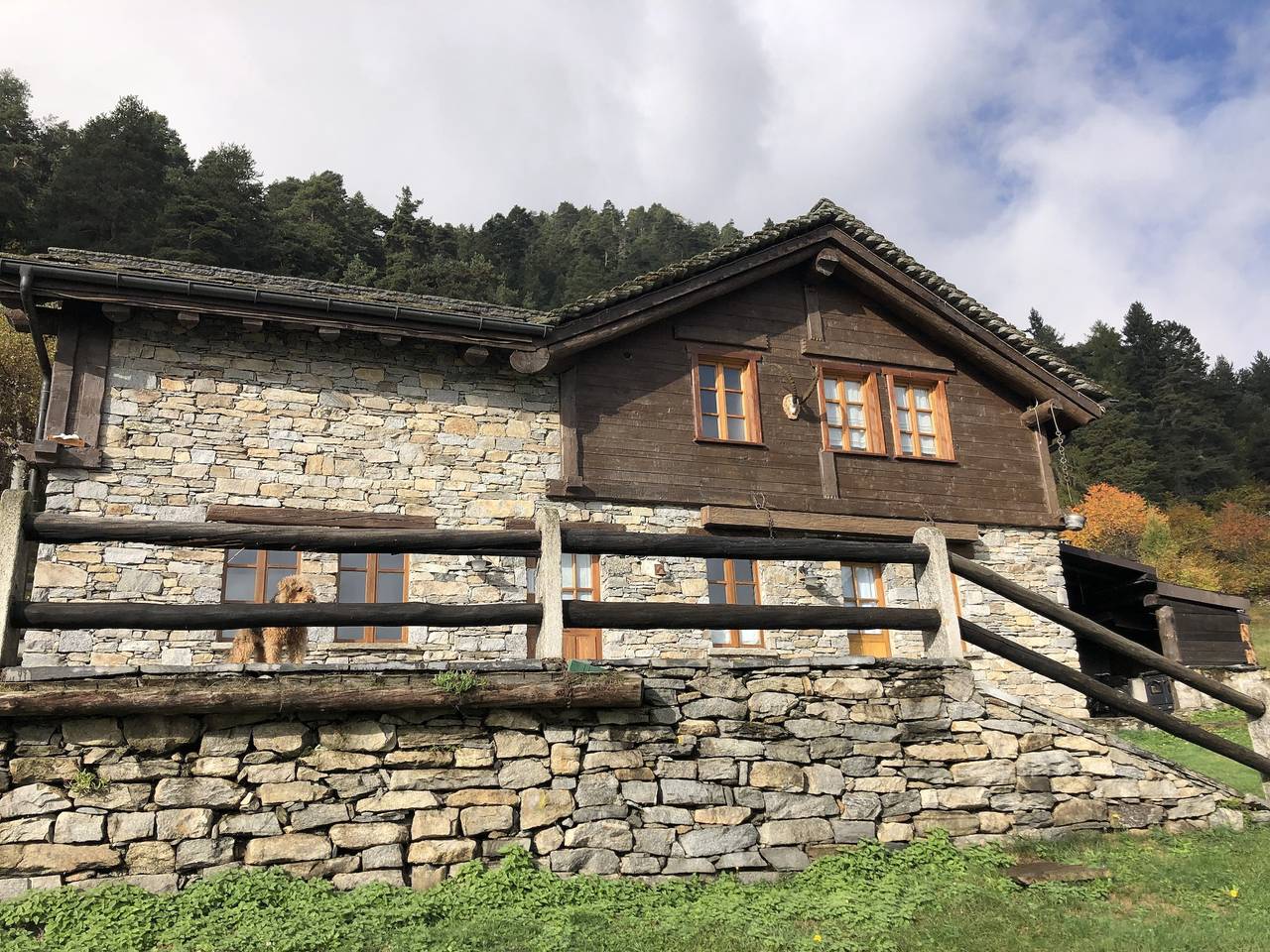 Berghütte „La Fraccia“ in unberührter Alpenlandschaft in Trasquera, Verbano-Cusio-Ossola