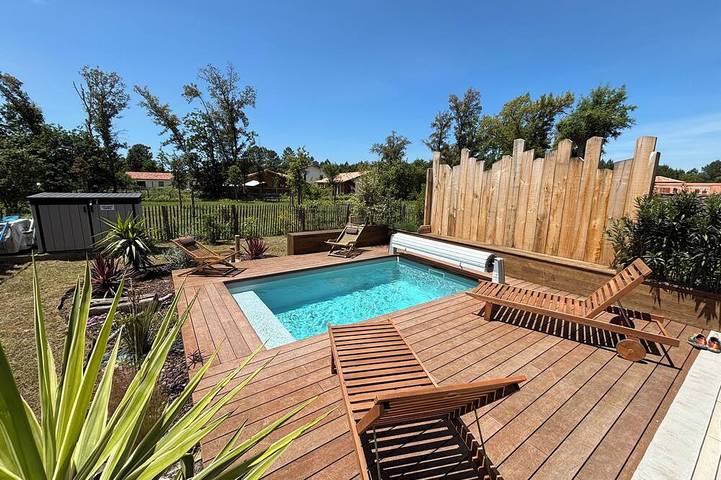 Gîte pour 6 personnes, avec Terrasse et Jardin