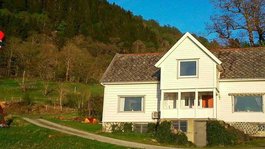 Vakantiehuis voor 7 personen, met tuin in Hordaland