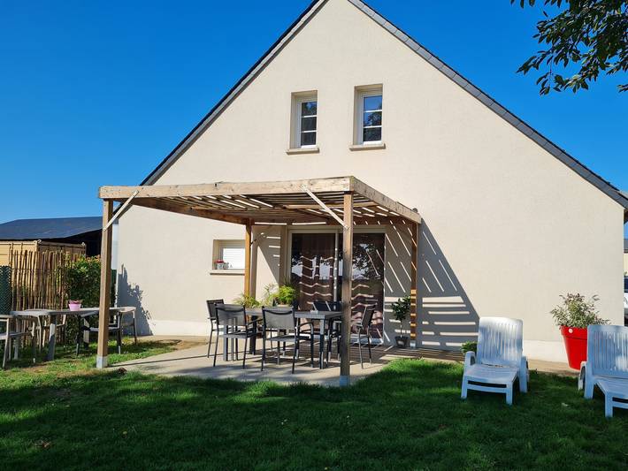 Gîte pour 3 personnes, avec Terrasse et Jardin