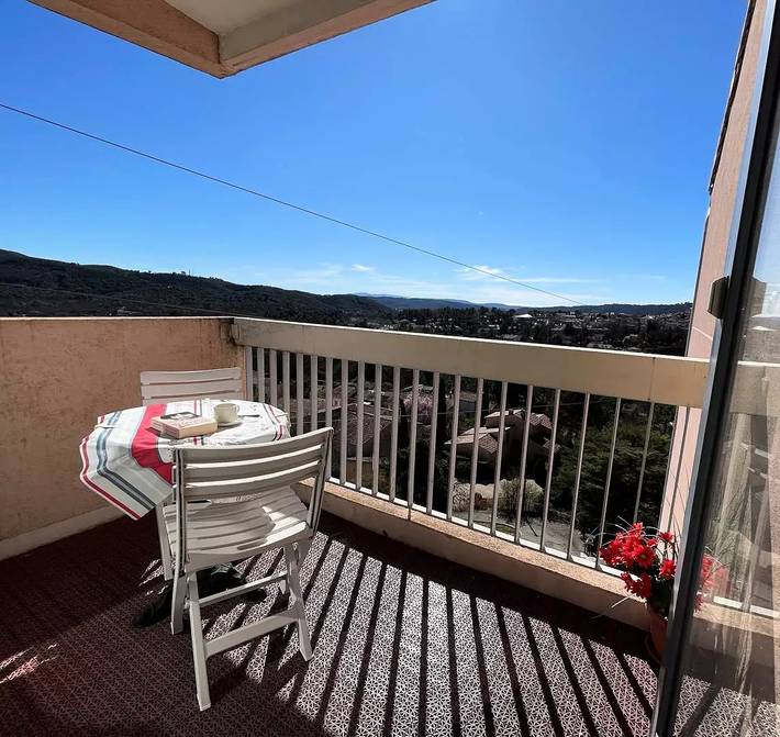 Studio pour 2 personnes, avec vue et balcon - 1