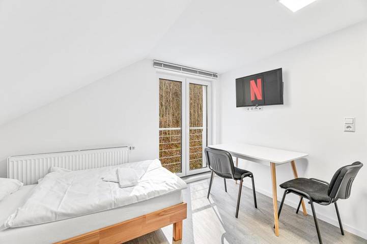 Ferienwohnung für 3 Personen, mit Ausblick und Terrasse in Heidenheim