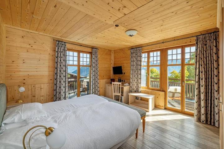 Hôtel pour 2 personnes, avec jardin et terrasse, animaux acceptés à Chamoson - 4