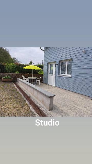 Gîte pour 2 personnes, avec jardin et terrasse à La Trinité (Manche)