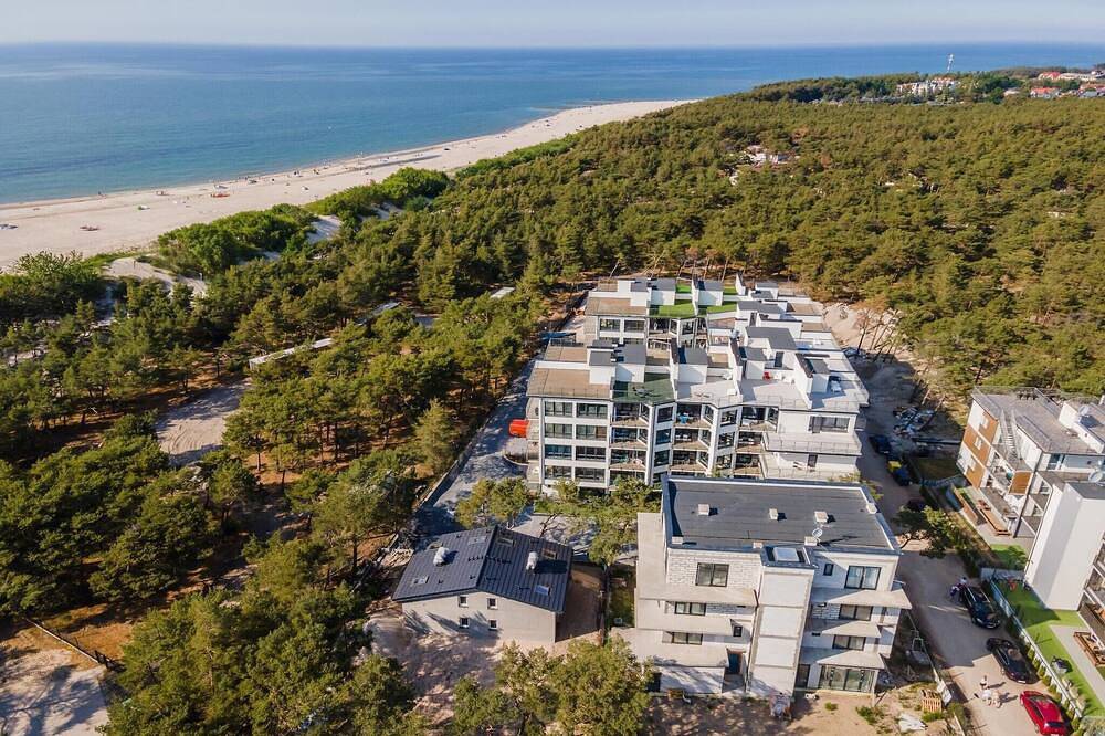 Ganze Wohnung, Luxuriöses 3-Raum-Apartment am Strand in Rowy, Garder See (Polen)