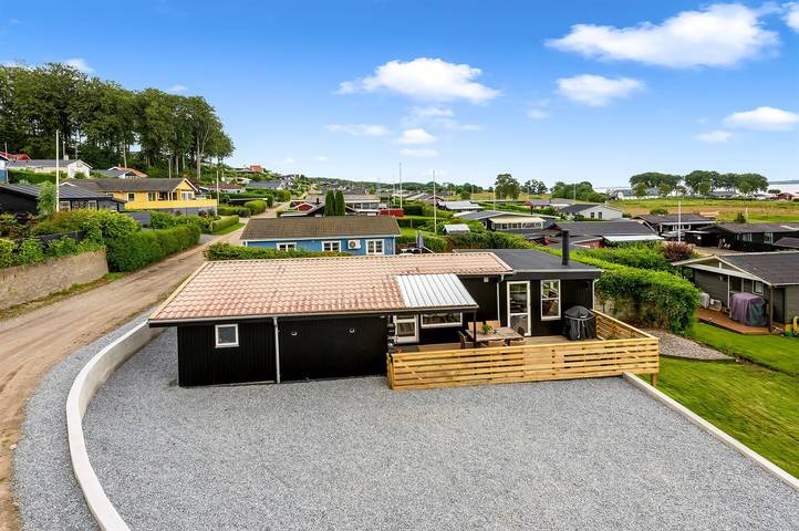 Ferienhaus mit Meerblick für 4 Personen, mit Garten und Terrasse