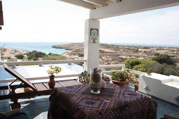 Vakantiewoning voor 4 personen, met terras en uitzicht op Lampedusa