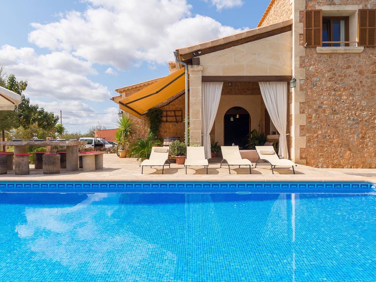 Es Rafalot - Schöne Villa mit Pool und Garten in Binissalem in Biniagual, Sencelles