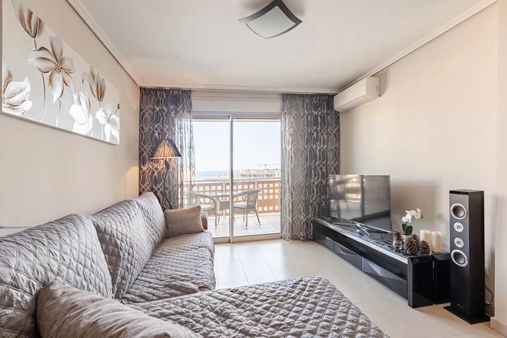 Apartamento para 3 personas, con piscina para niños y jardín en La Tejita