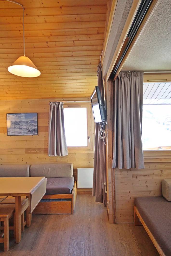 Gîte pour 6 personnes, avec balcon dans Station De Montalbert - 3