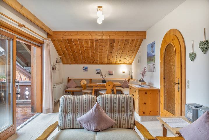 Ferienwohnung für 4 Personen, mit Balkon an der Zugspitzland - 4