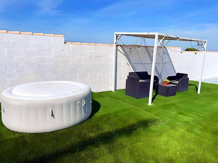 Bungalow für 7 Personen, mit Whirlpool und Garten an der Costa de la Luz - 4