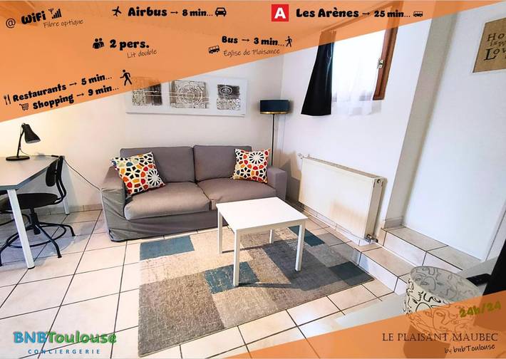 Appartement de vacances pour 2 personnes
