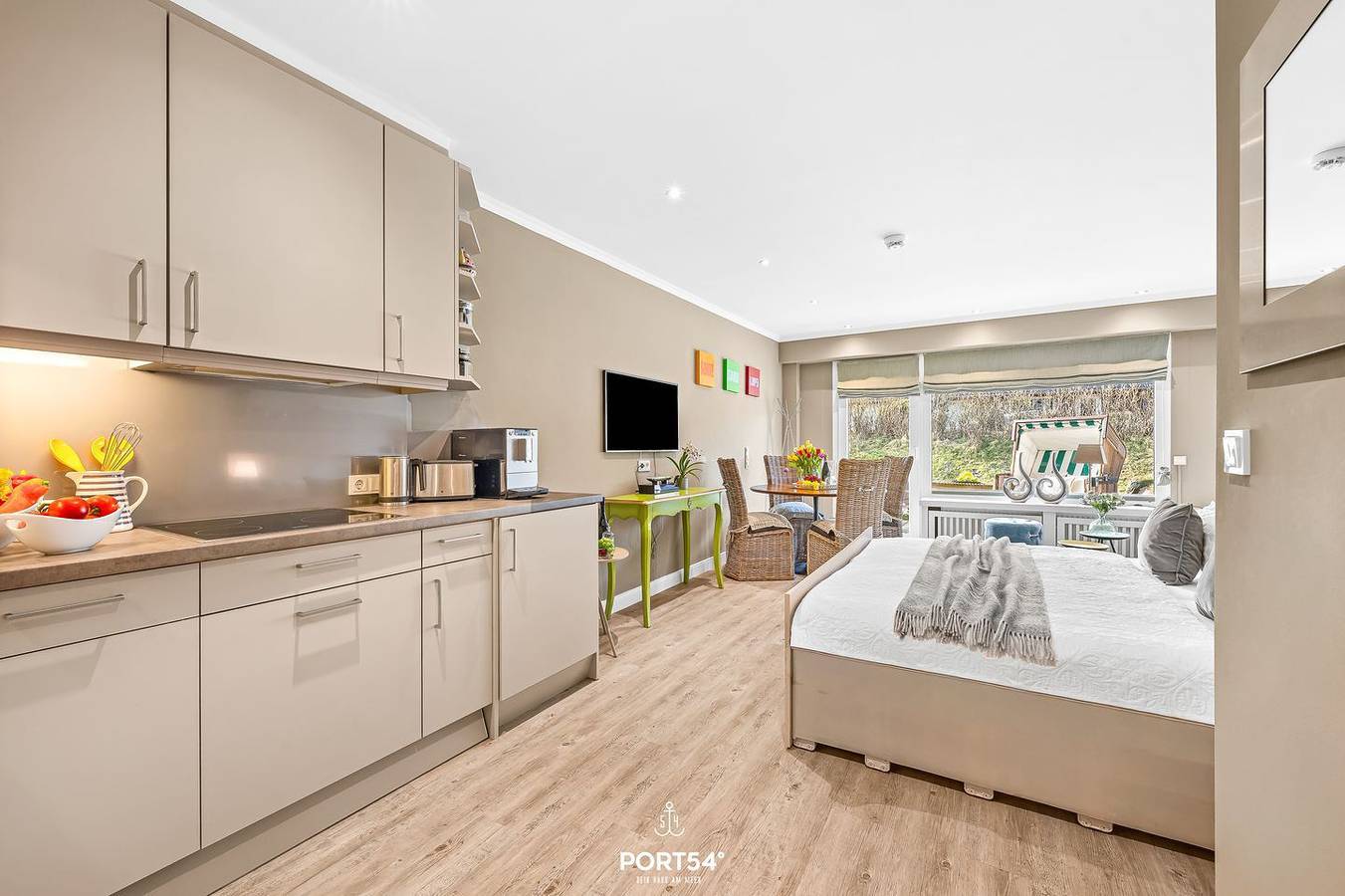 Ganze Wohnung, Charmante Ferienwohnung im Haus Kampbarg in Kampen mit Terrasse und Meerblick in Kampen (Sylt), Sylt