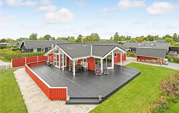 Ferienhaus für 6 Personen, mit Garten und Terrasse in As Vig