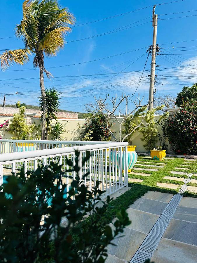 Casas e apartamentos de temporada para 20 pessoas, com balcão e sauna e ainda vista and piscina em Iguaba Grande