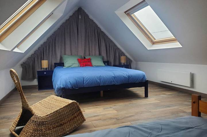 Location de vacances pour 8 personnes, avec terrasse et jardin dans Plage de Tréompan - 4