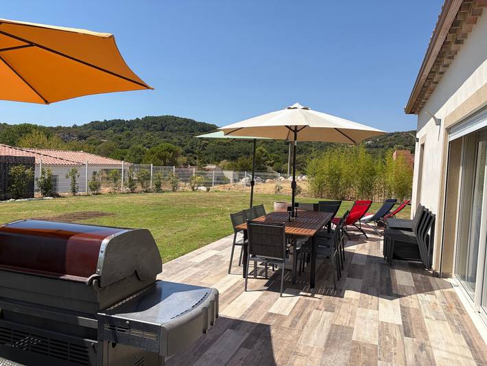 Location de vacances pour 10 personnes, avec Jardin à Boisset-et-Gaujac