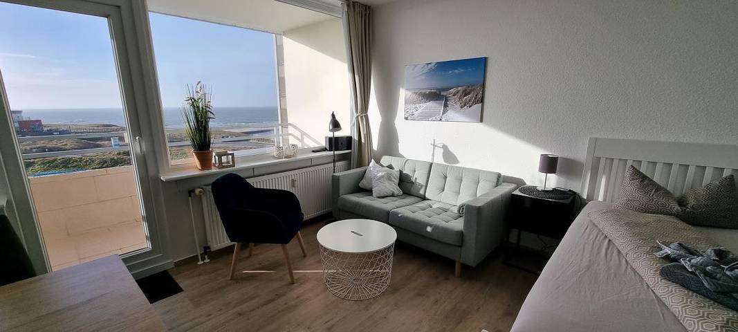 Ferienwohnung für 2 Personen, mit Balkon auf Borkum - 4