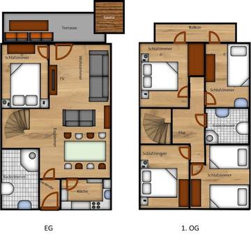 Ferienhaus für 9 Personen in Kirchheim, Knüllgebirge, Bild 1