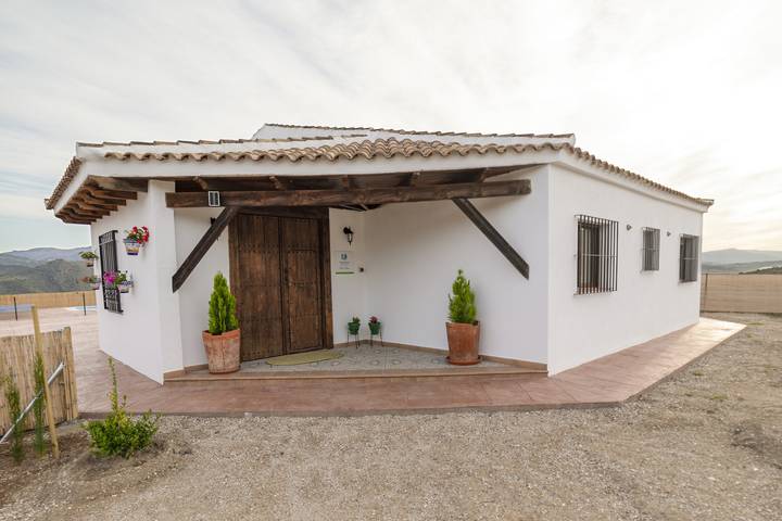 Casa rural para 12 personas, con piscina para niños y jardín, Se admiten mascotas en Casabermeja - 4