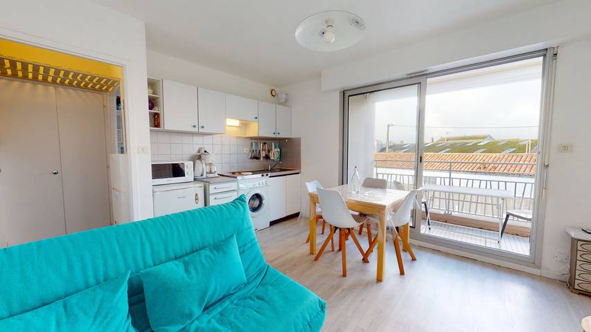 Appartement de vacances pour 4 personnes, avec Balcon
