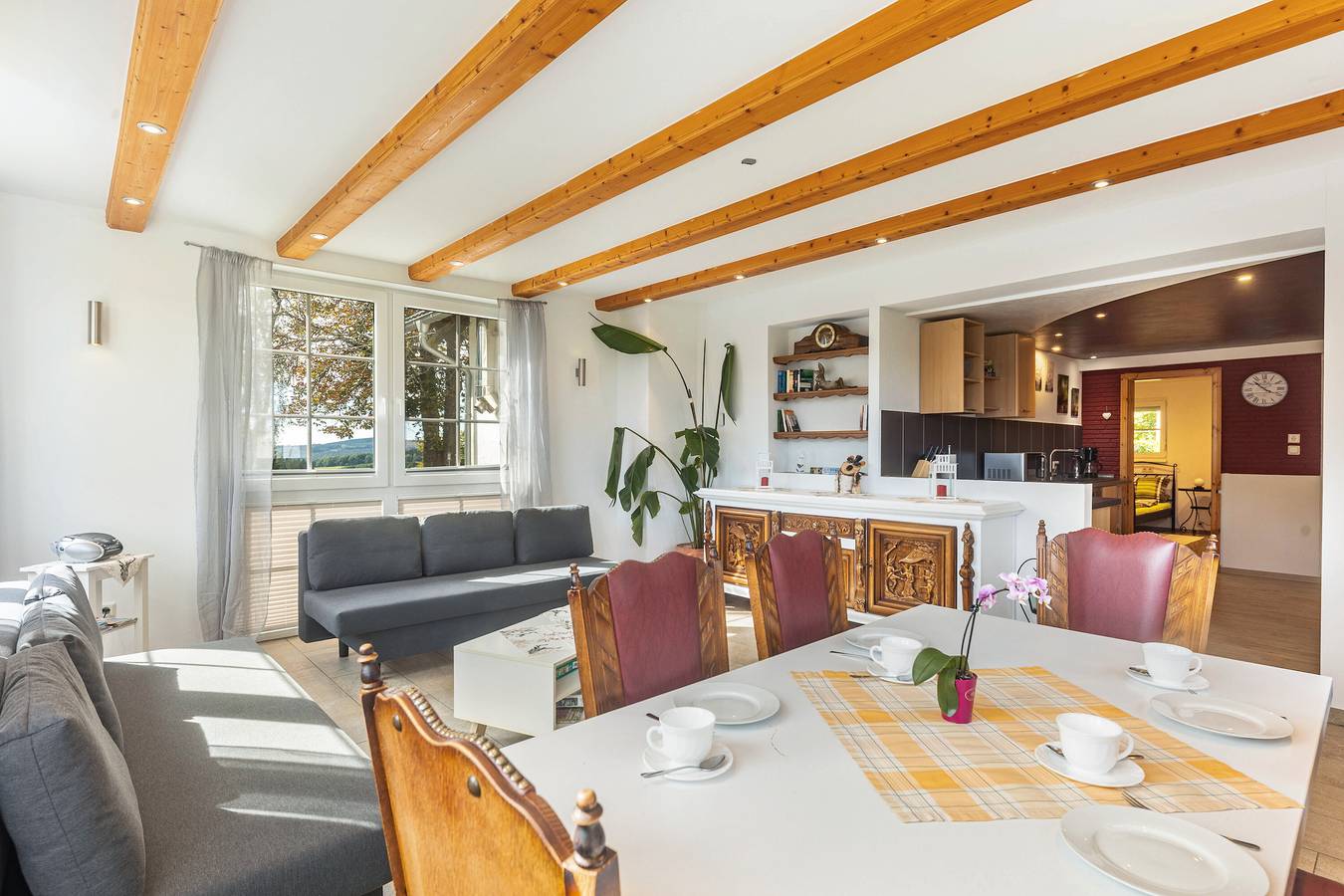 Ganze Wohnung, Ferienwohnung 'Nr 4' mit Gemeinschaftsgarten und Wi-Fi in Kirchhundem, Siegerland