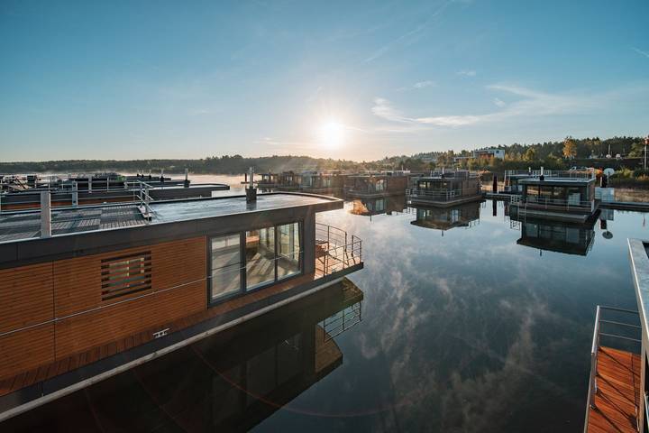 Ferienhaus für 6 Personen, mit Ausblick und Seeblick sowie Terrasse in Sachsen - 2
