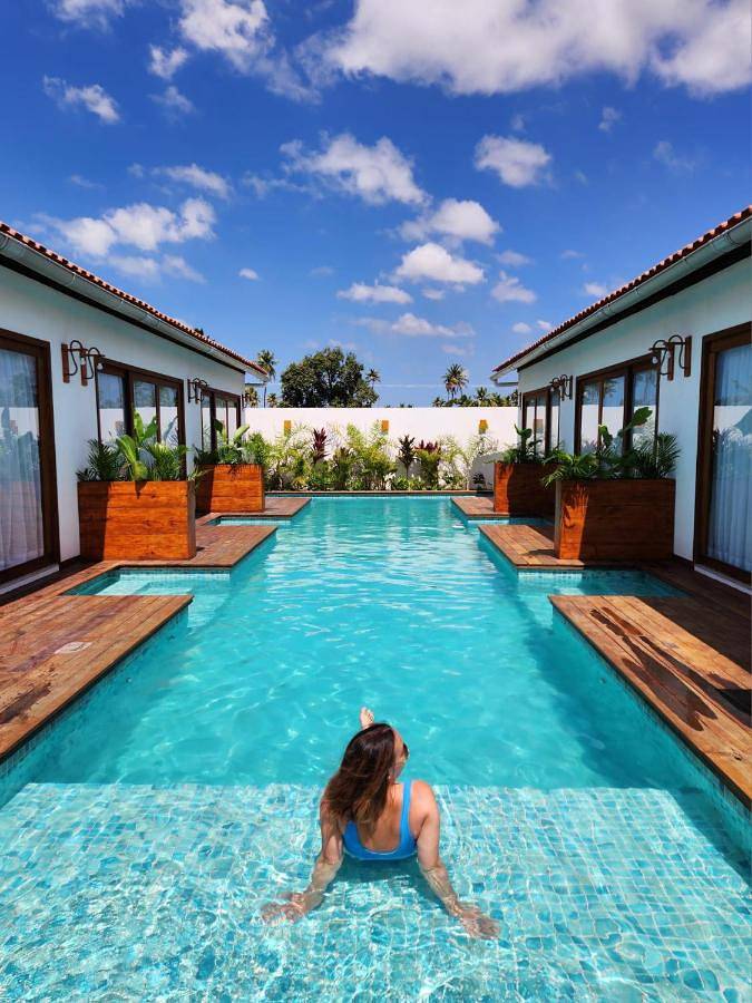 Casas e apartamentos de temporada para 3 pessoas, com vista e terraço e ainda jardim and piscina, com animais de estimação em Touros