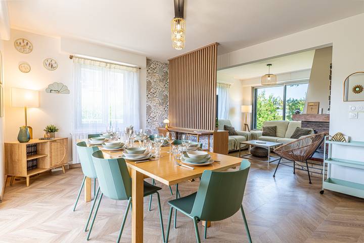 Casa de vacaciones para 10 personas, con jardín - 1