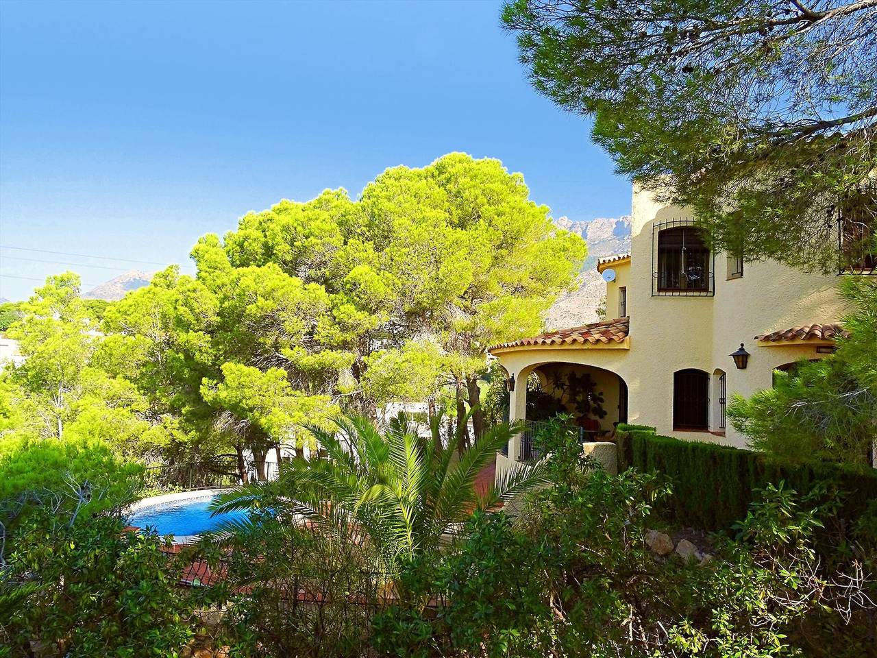 Bohemian chic villa with private pool in Altea in Altea La Vella, Altea Spagna