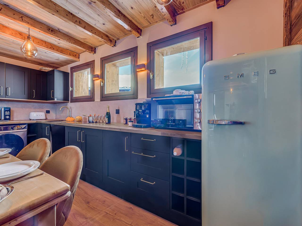Duplex 3 Zimmer, 6 Pers, mit Wifi und Parkplatz in Plagne Villages, La Plagne-Tarentaise