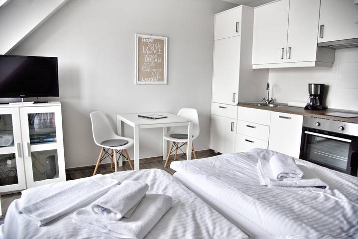 Ferienwohnung für 2 Personen, mit Garten und Balkon, mit Haustier in Ueckermünde