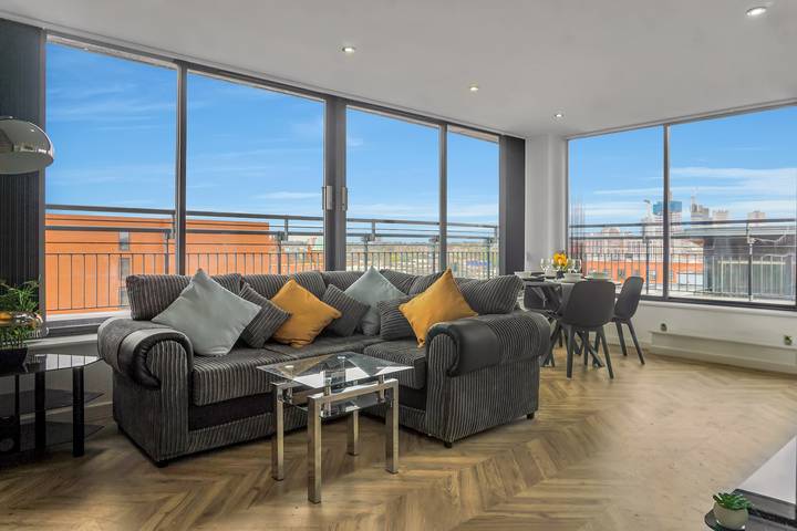 Apartamento para 4 personas, con Balcón y Jardín en Birmingham