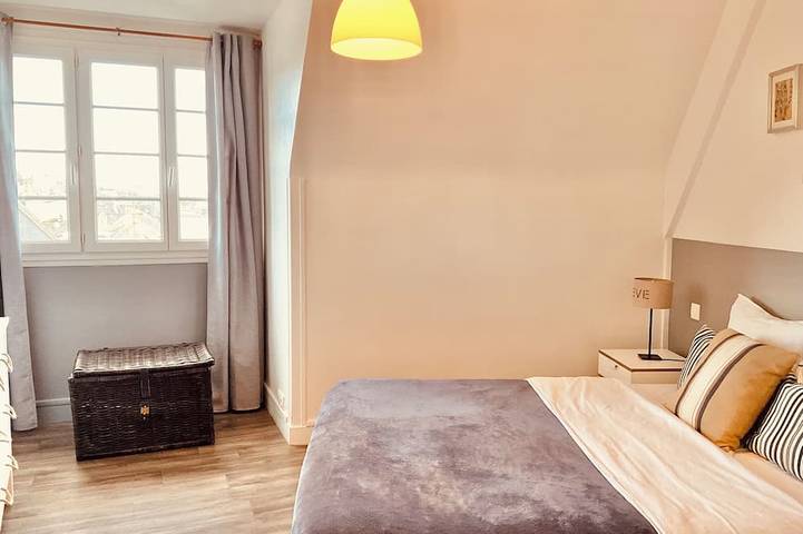Ganze Wohnung, Charming apartment with sea view in Port-en-Bessin-Huppain, Bayeux und Umgebung