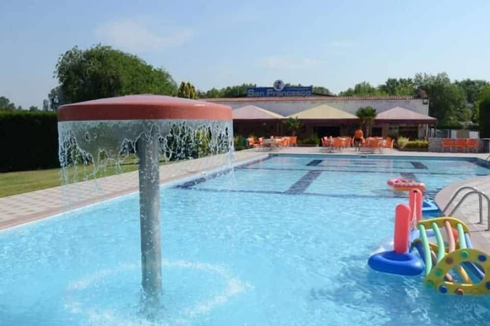 Ferienpark San Francesco Caorle Mobilehome Happy Premium für 6 Personen in Duna Verde, Caorle