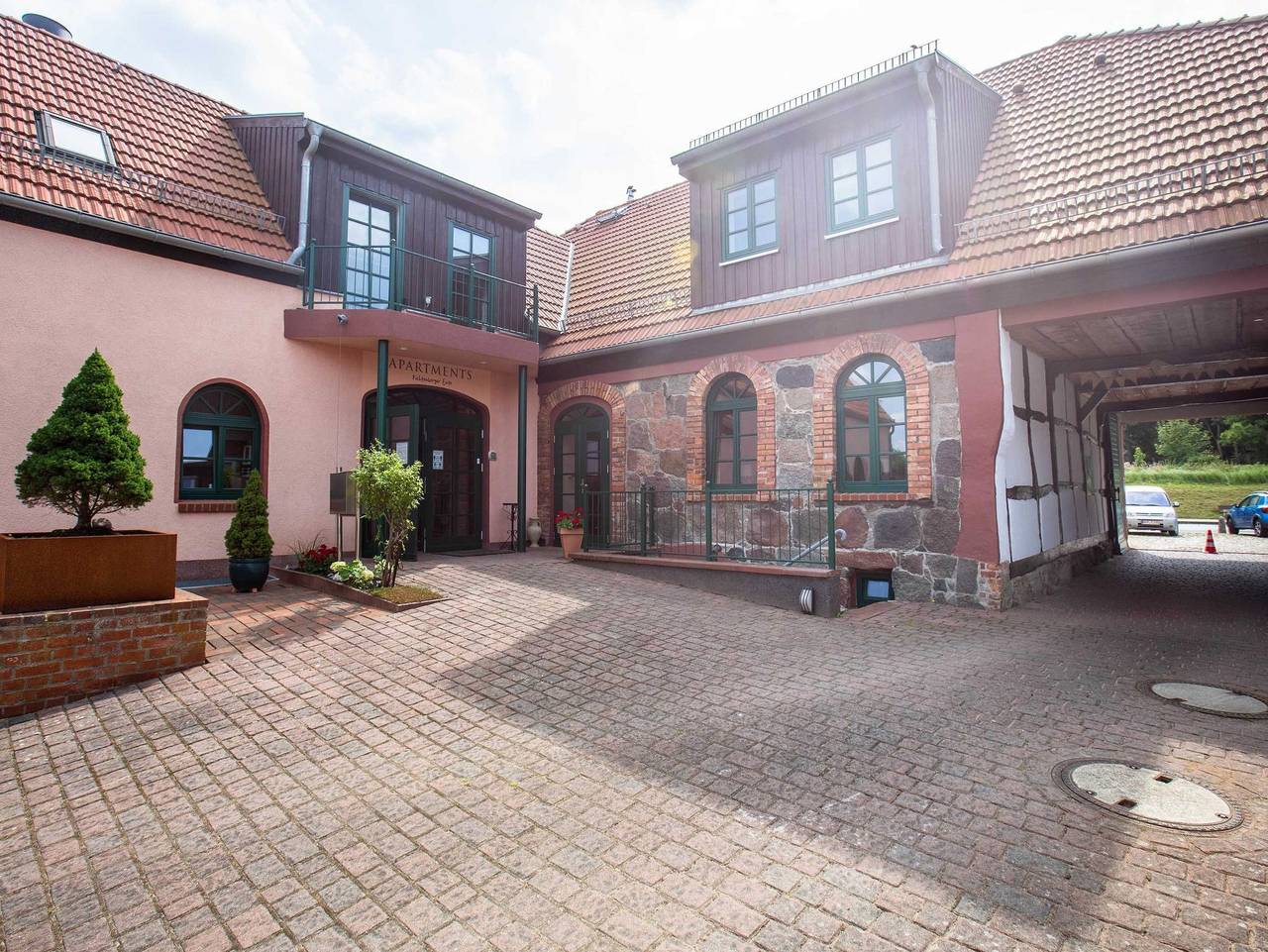 Ganze Ferienwohnung, Richtenberger Ente Apartments / Ferienwohnungen - Apartment 3 in Richtenberg, Vorpommern-Rügen