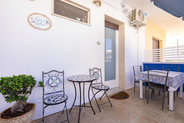 Ferienwohnung für 3 Personen, mit Terrasse und Ausblick in Torre San Giovanni - 3