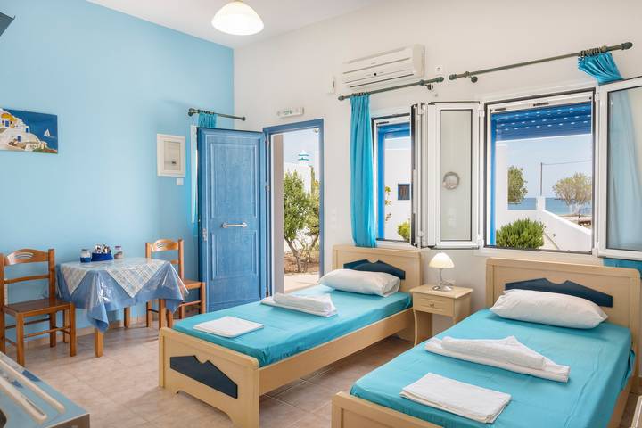 Gîte pour 2 personnes, avec Balcon et Jardin dans Sérifos