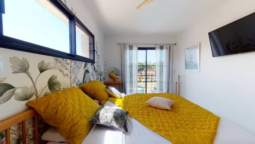 Chambre d’hôte pour 2 personnes, avec jardin et balcon dans les Landes