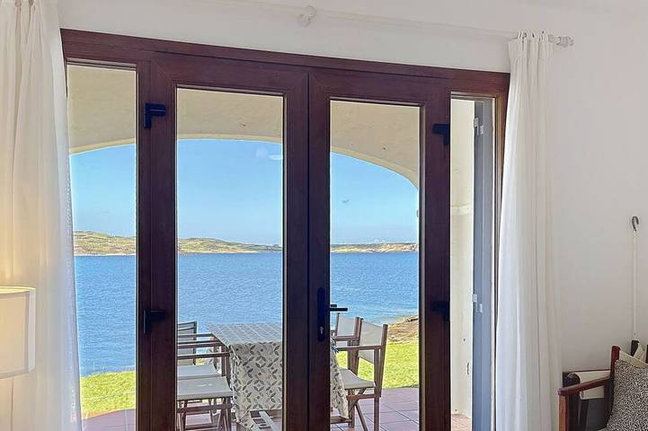 Ganze Wohnung, P82-Apartment-Meerblick-Eigenes Badezimmer in Fornells, Es Mercadal